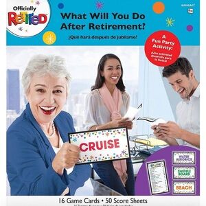 Amscan 271552 Officially Retired Party Game, Multicolor